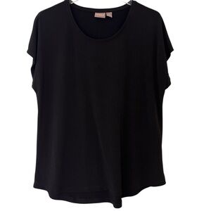 CHICO’s Black Sleeveless top Chico’s Size 2 or US 12